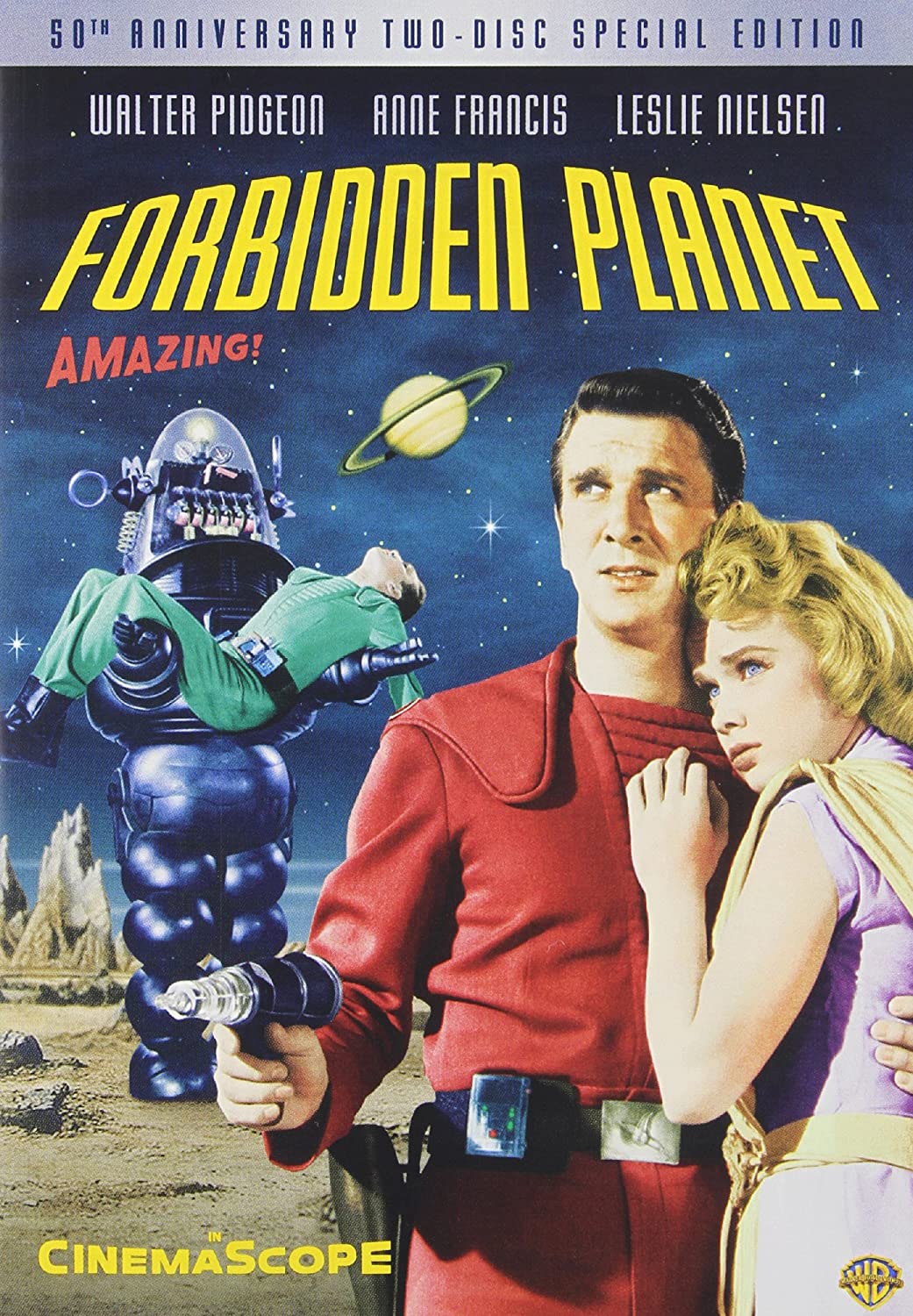 Forbidden Planet directed by Fred Wilcox