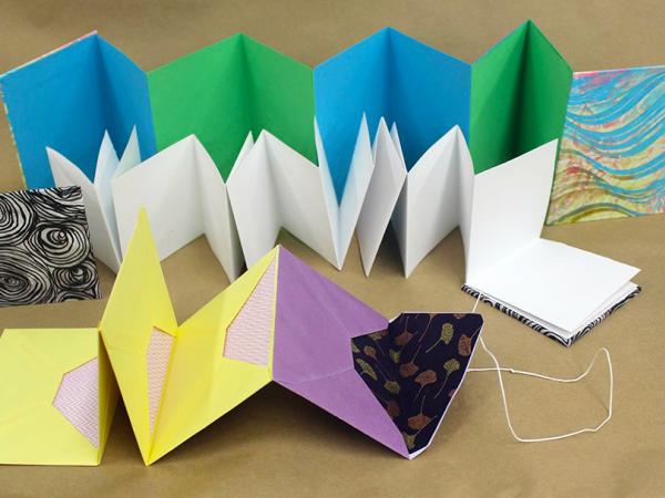 Altering the Page: Accordion Book with Collage - Center for Book Arts