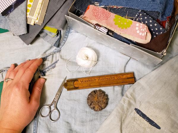 CRAFT SERIES WORKSHOP: Visible Mending: Create Your Own Mending Kit with Jeanna Wigger