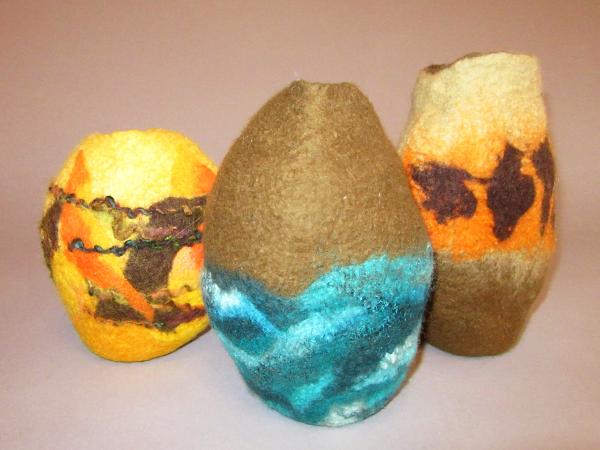 CRAFT SERIES WORKSHOP: Fluffy to Felted Vessels with Betty Hayzlett