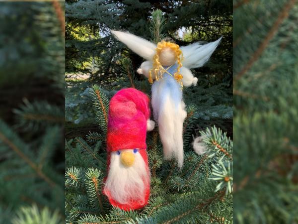 CRAFT SERIES WORKSHOP: Wool Angels and Felted Santa Gnomes with Kerry Brokaw