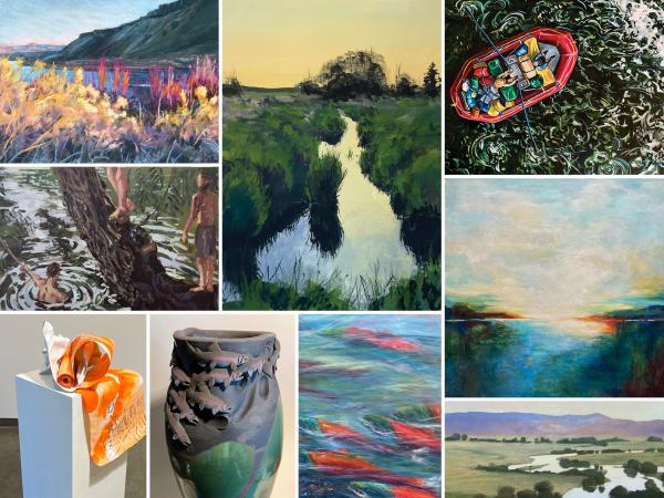 Idaho Rivers / Idaho Artists exhibition