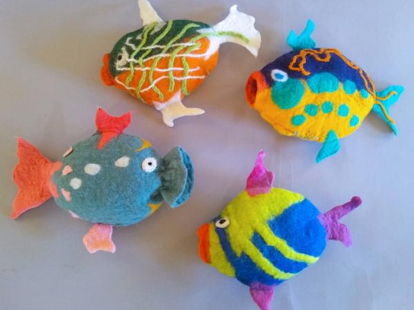 CRAFT SERIES WORKSHOP: Fanciful Felted Fish with Betty Hayzlett